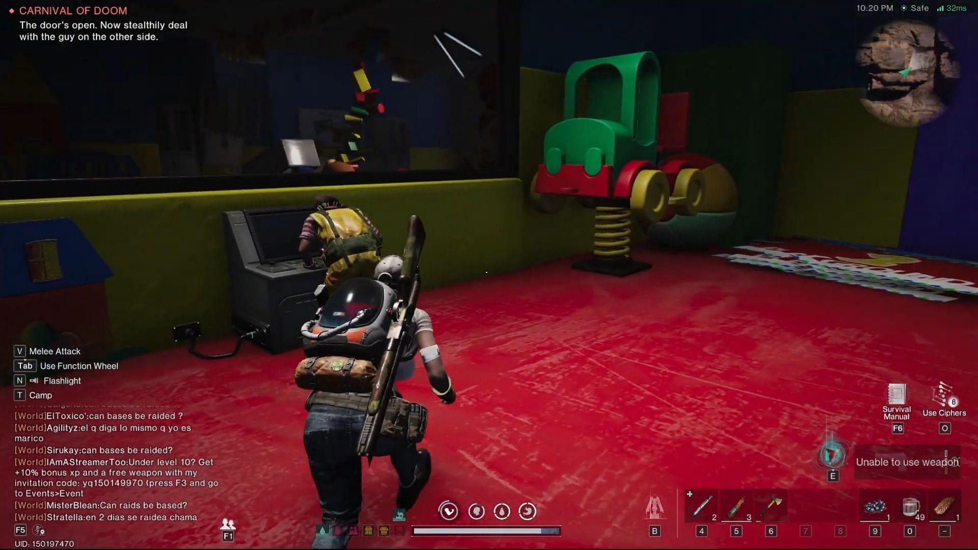 Kill the Clown in the back (Image Starry Studio|| YouTube/Bree Gaming Chair)