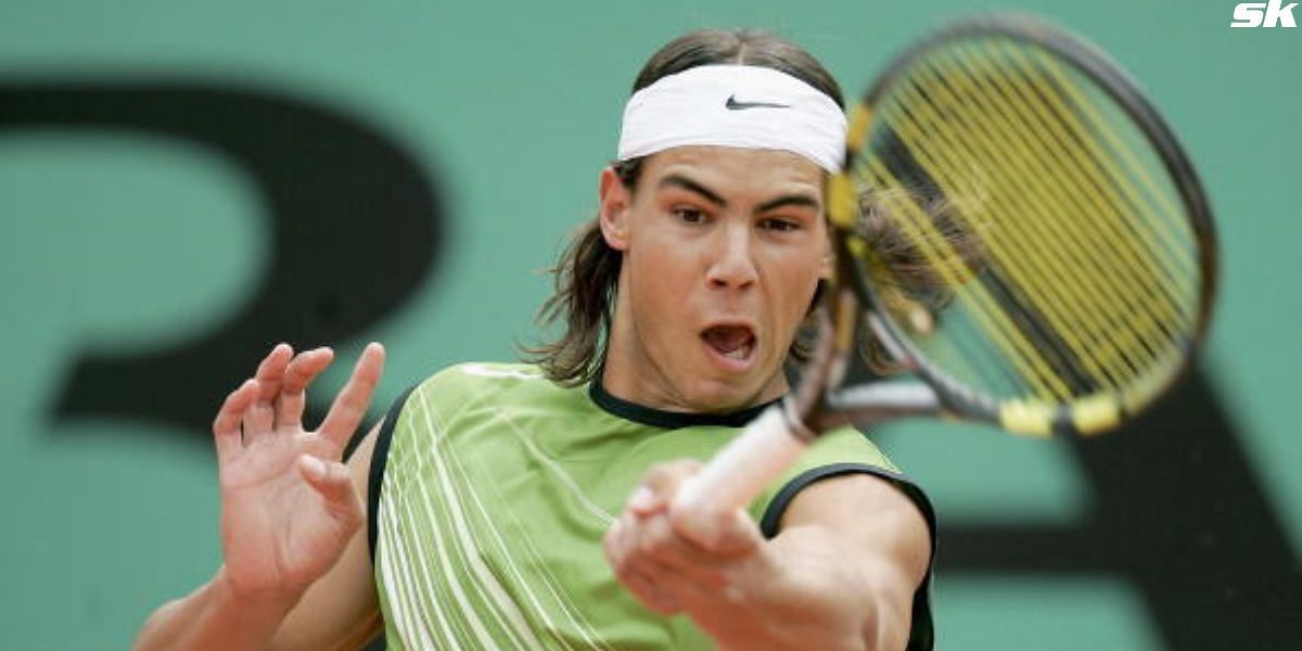 The Spaniard pictured at the 2005 French Open [Image Source: Getty Images]