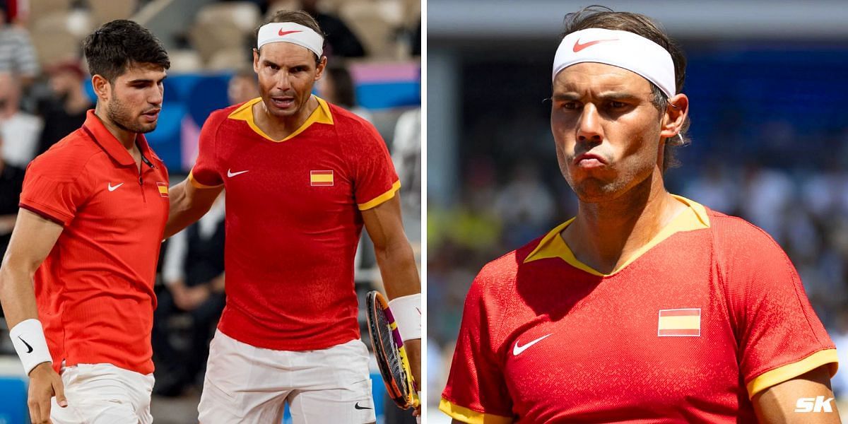 Rafael Nadal and Carlos Alcaraz have reached Paris Olympics doubles QF (Source: Getty)