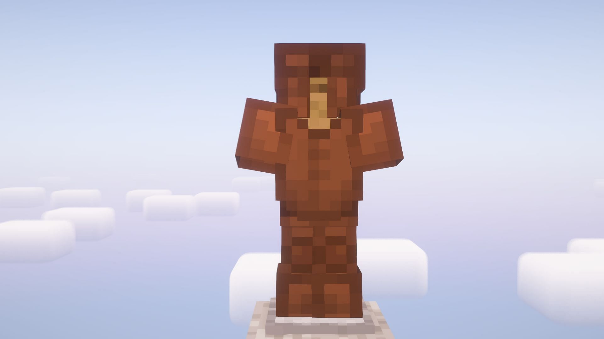 Leather armor is the simplest and weakest set (Image via Mojang Studios)