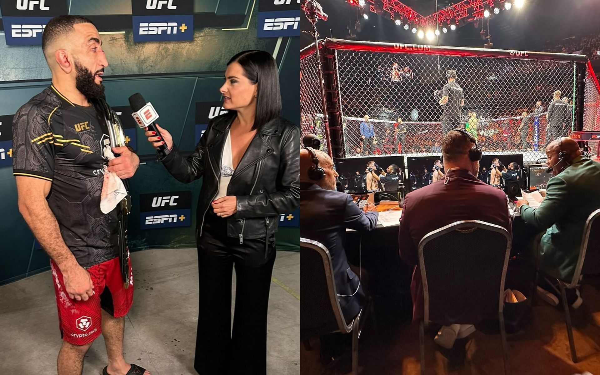 Megan Olivi at UFC 304