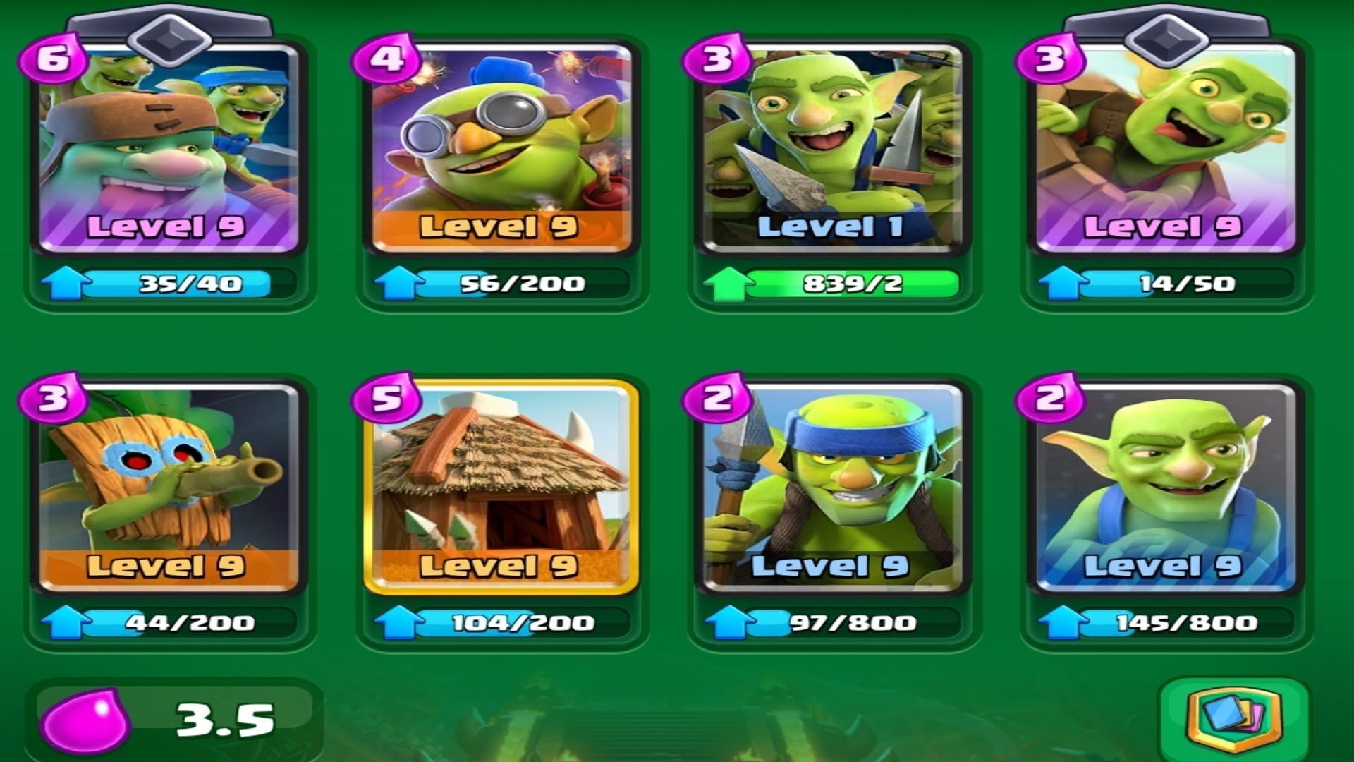 This deck can be used in Goblin Queen&#039;s Journey too (Image via Supercell)