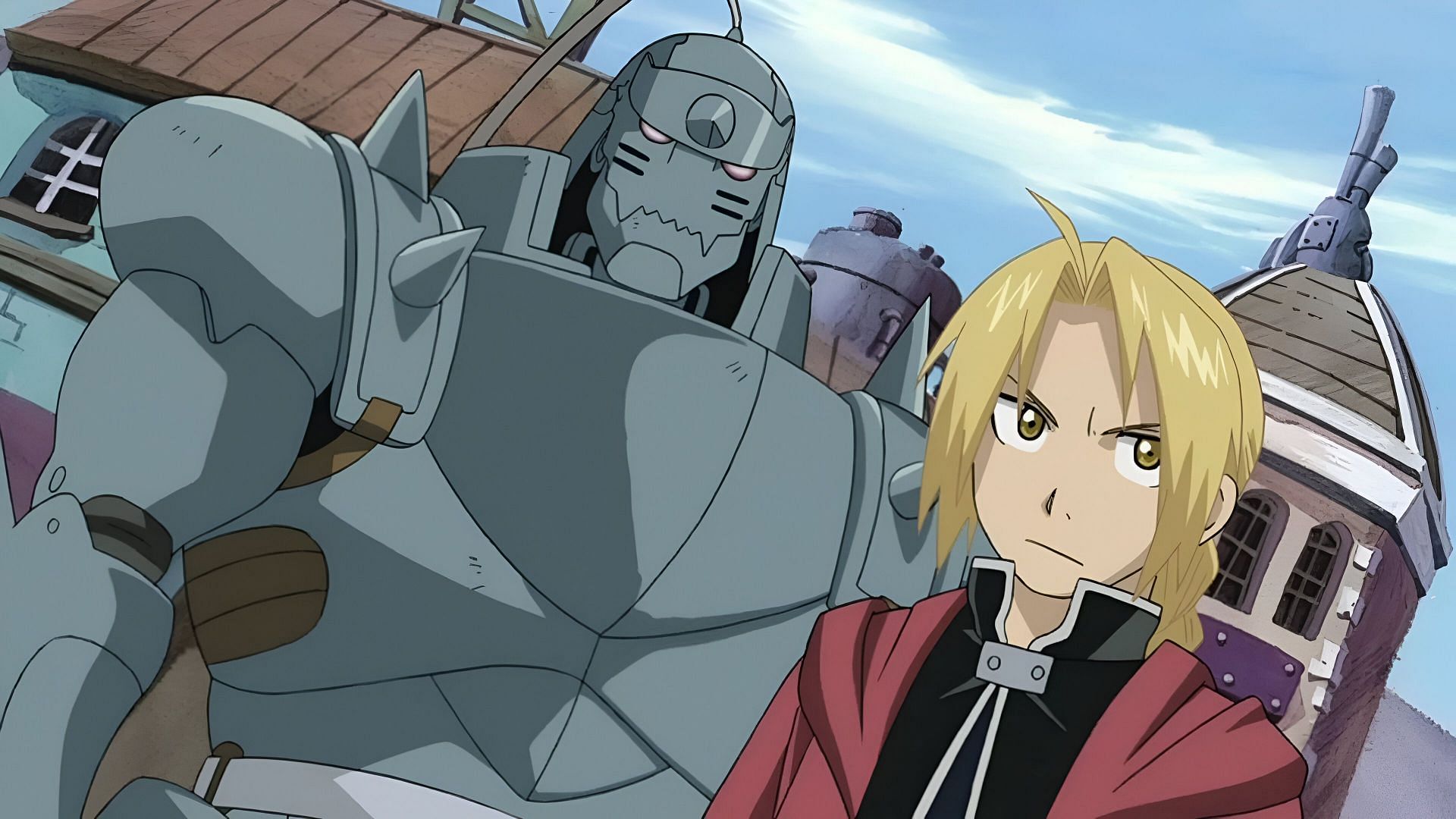 Edward and Elric, as seen in the anime (Image via Bones)