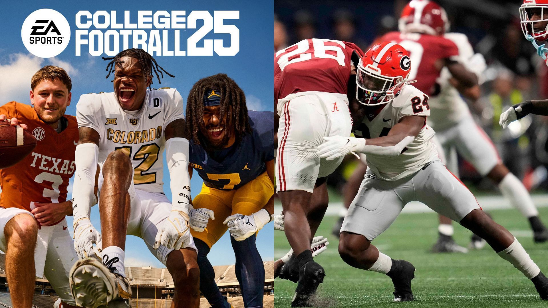 Georgia is among the highest rated defensive teams in EA Sports College Football 25