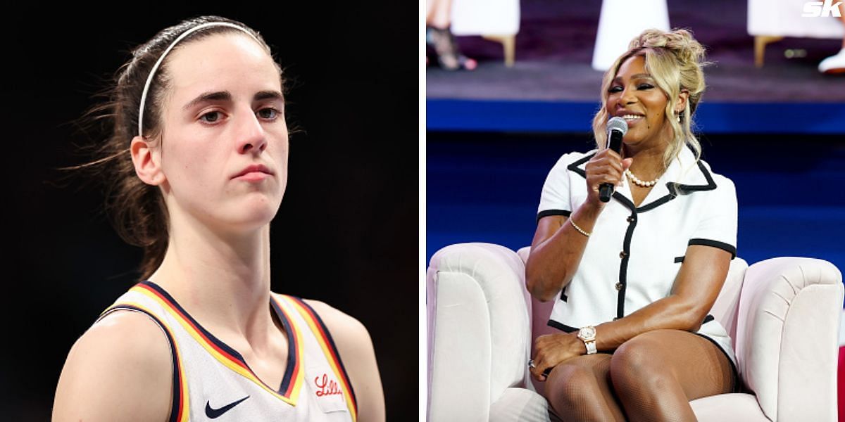 Caitlin Clark (L) and Serena Williams (R) [Image Source: Getty Images]