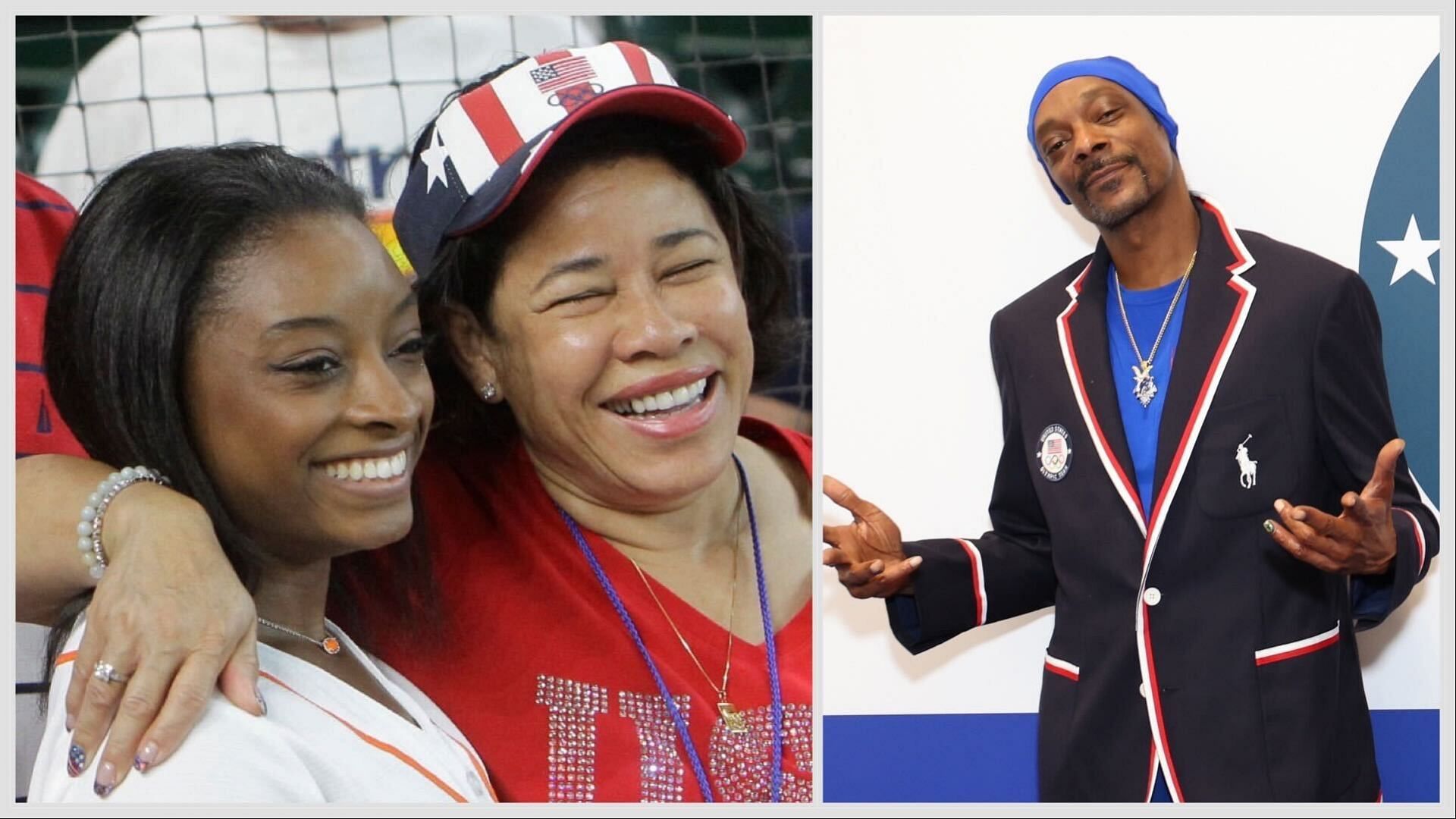 Snoop Dogg had an awkward moment during a live interview with Simone Biles&rsquo; mother Nellie.