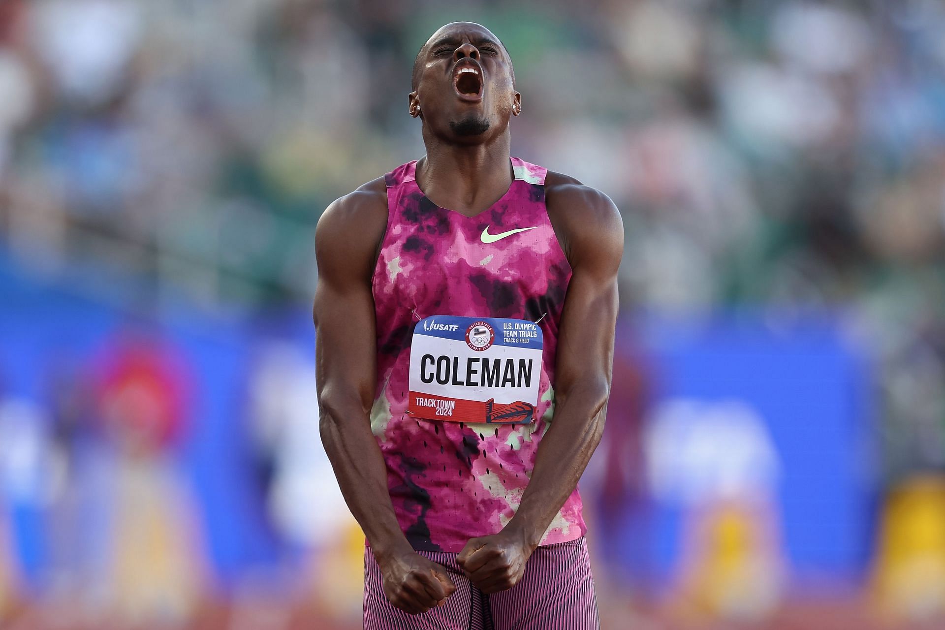 Christian Coleman, one of the unlucky champions [Image Source: Getty]