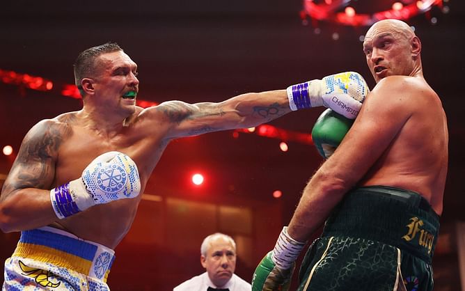 Oleksandr Usyk gives fitting reply to Tyson Fury claiming their last fight was "too easy" despite losing