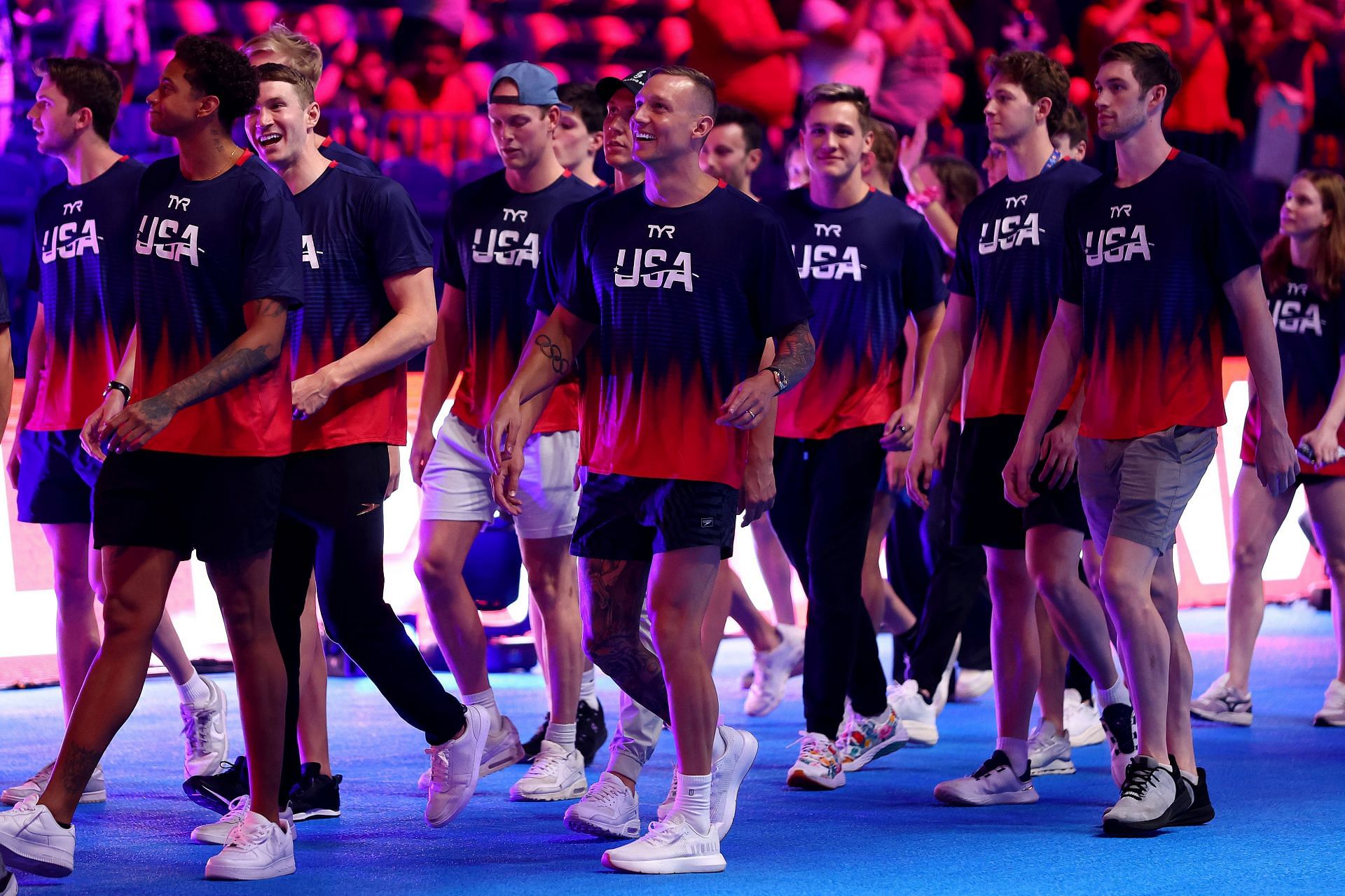 Can the American swimmers match the heroics of Beijing 2008? [Image Source: Getty]