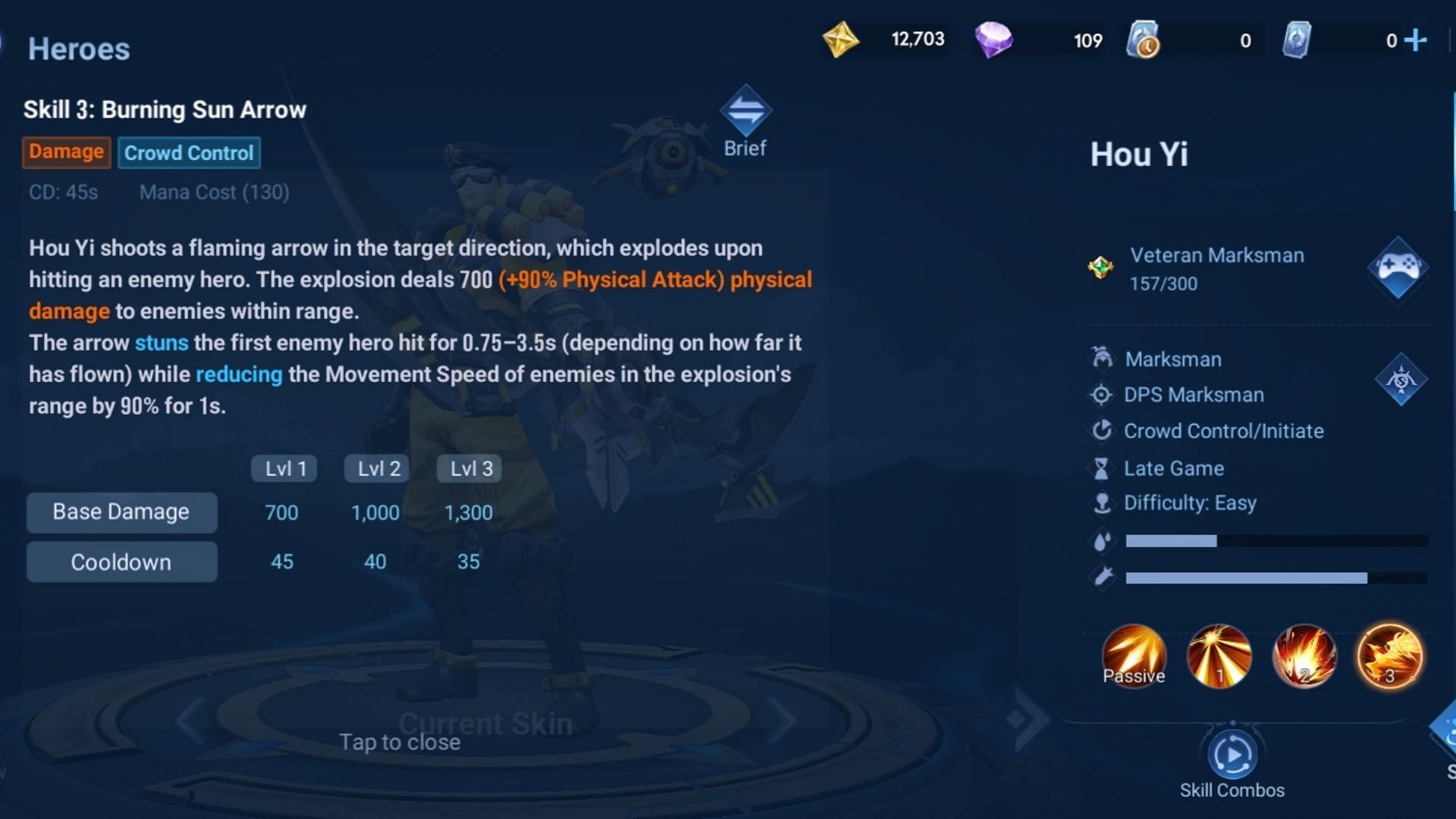 Hou Yi&#039;s Ultimate Skill. (Image via Level Infinite)