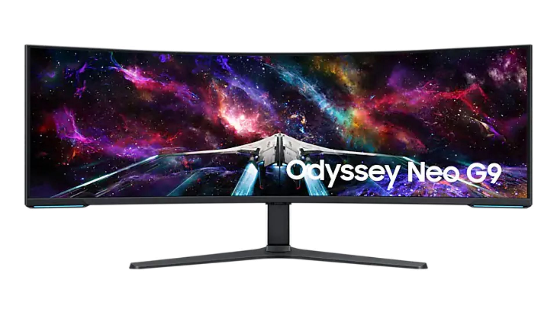 Samsung Odyssey Neo G95NC has been a consistent name in the list of best curved monitors for gaming (Image via Samsung)