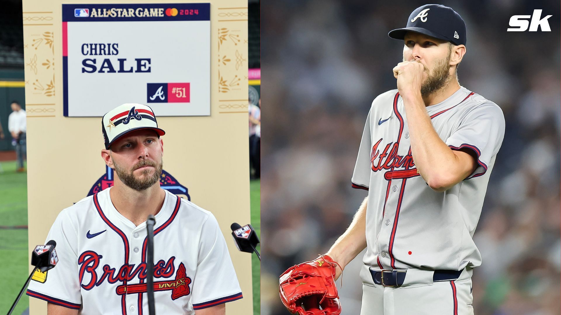 Chris Sale had a funny moment with a reporter regarding an improbable pun