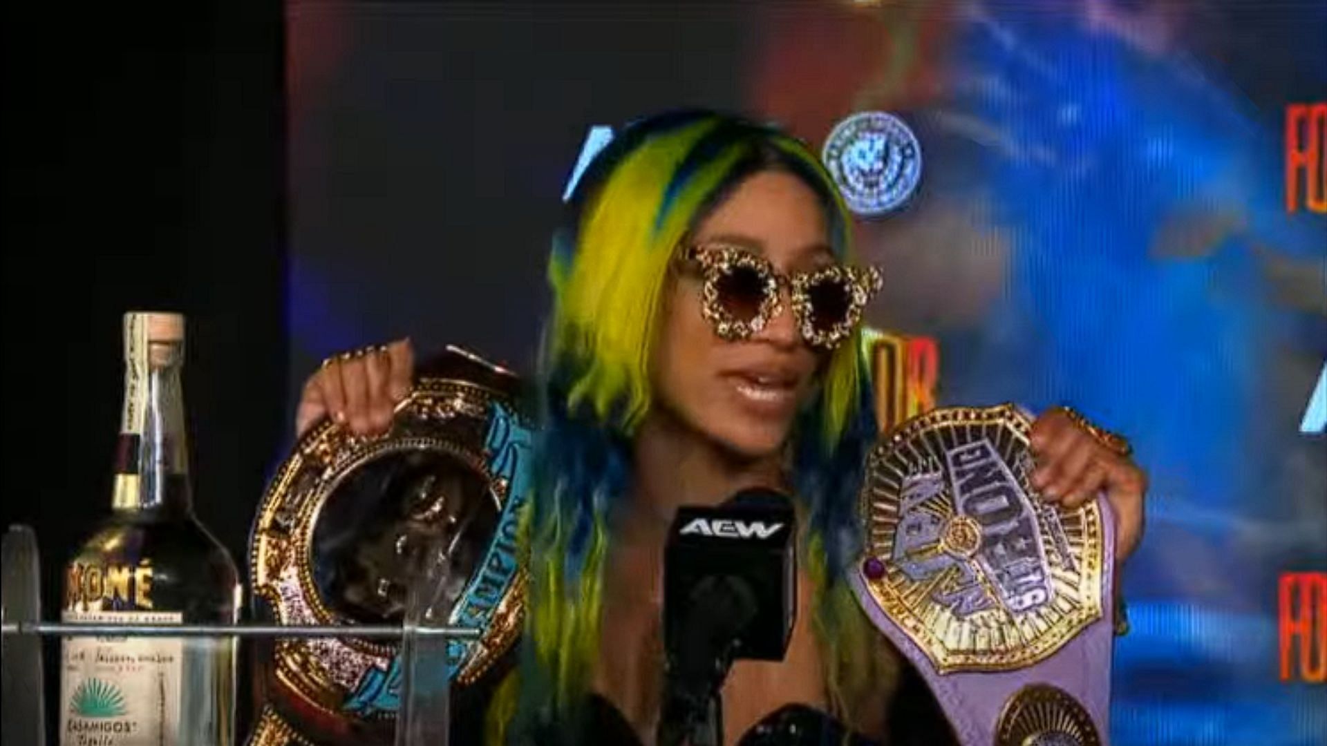 Mercedes Mon&eacute; is the current TBS Champion and NJPW Strong Women