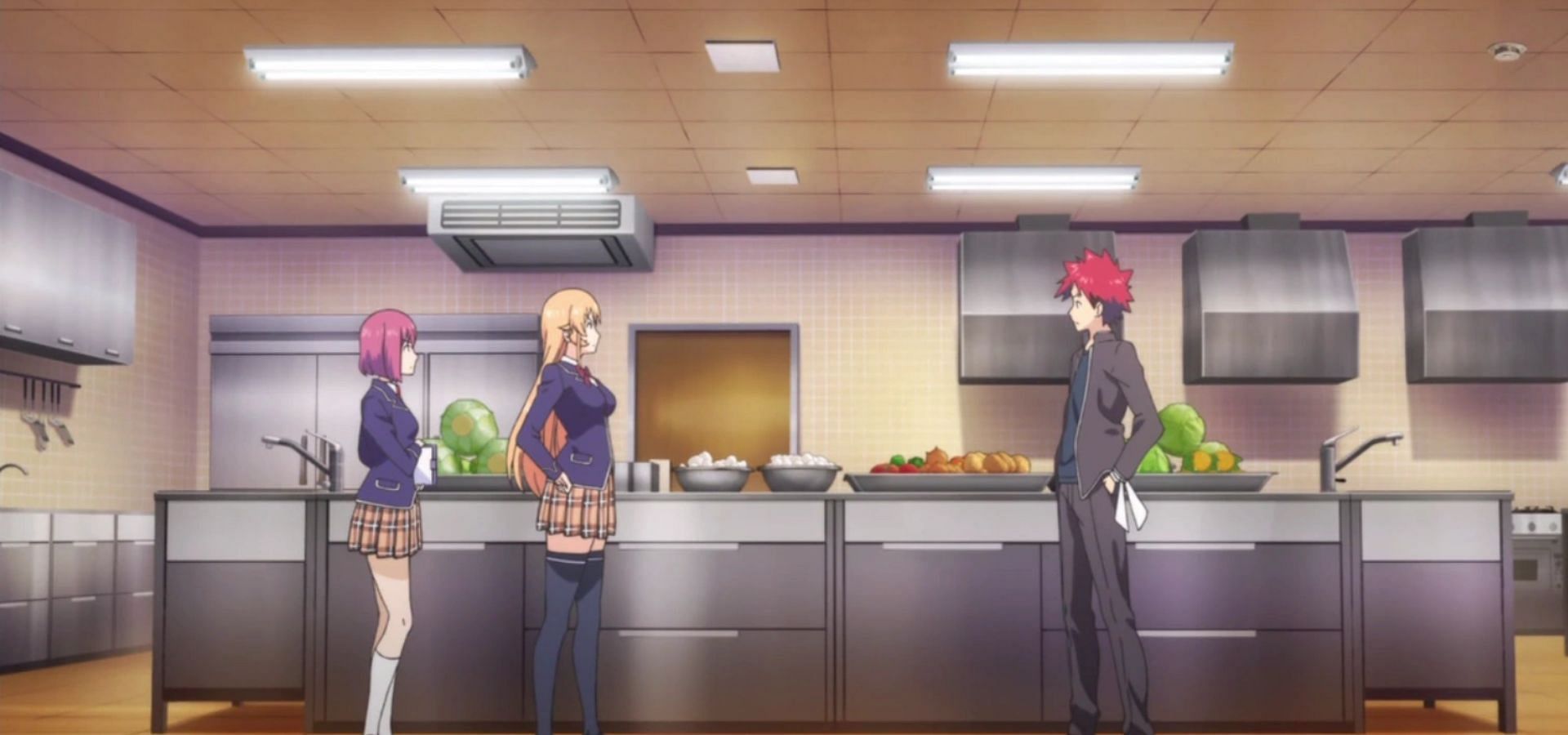 Food Wars! (Image via J.C. Staff)