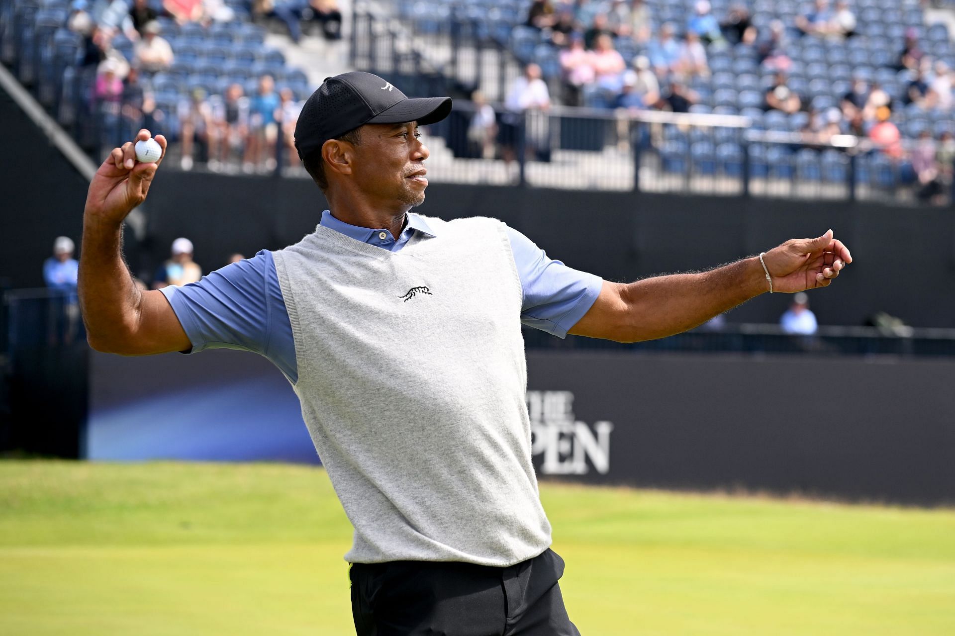 Tiger Woods is a three-time champion at the Open Championship