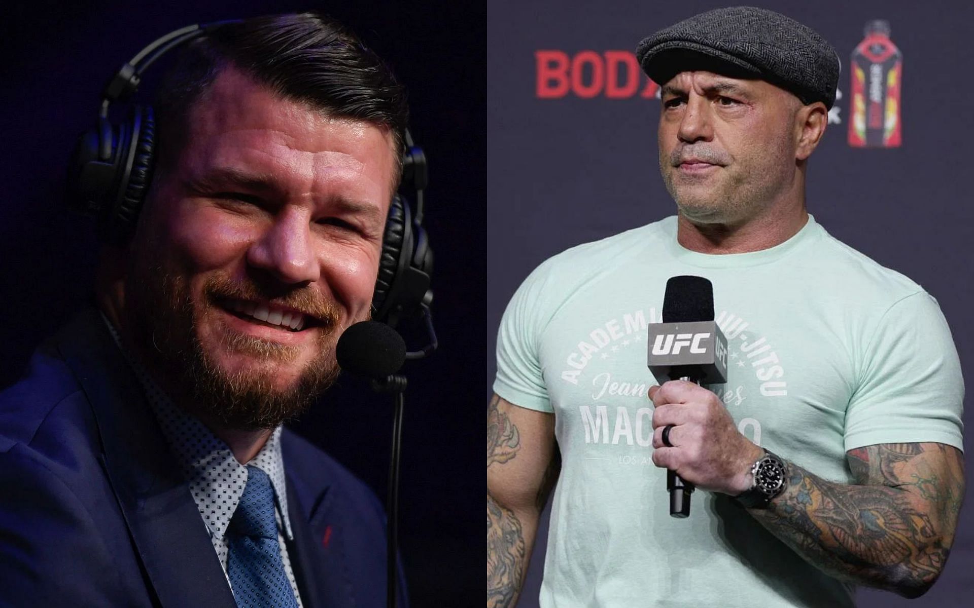 UFC 304 broadcast and commentary team set [Image courtesy: Getty Images]