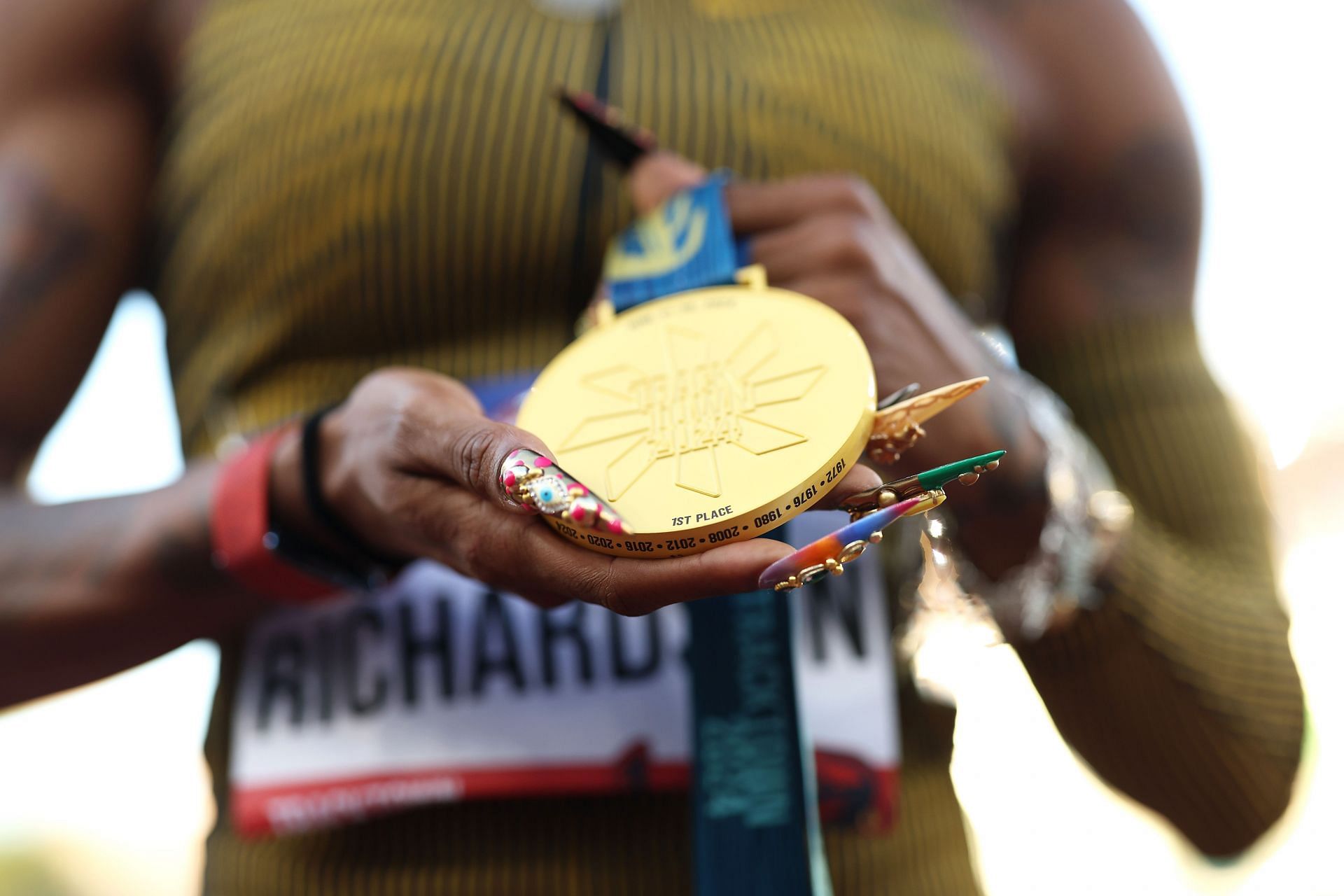 Sha&#039;Carri Richardson enters the 2024 Paris Olympics after a sensational run in the trials (IMAGE: GETTY)