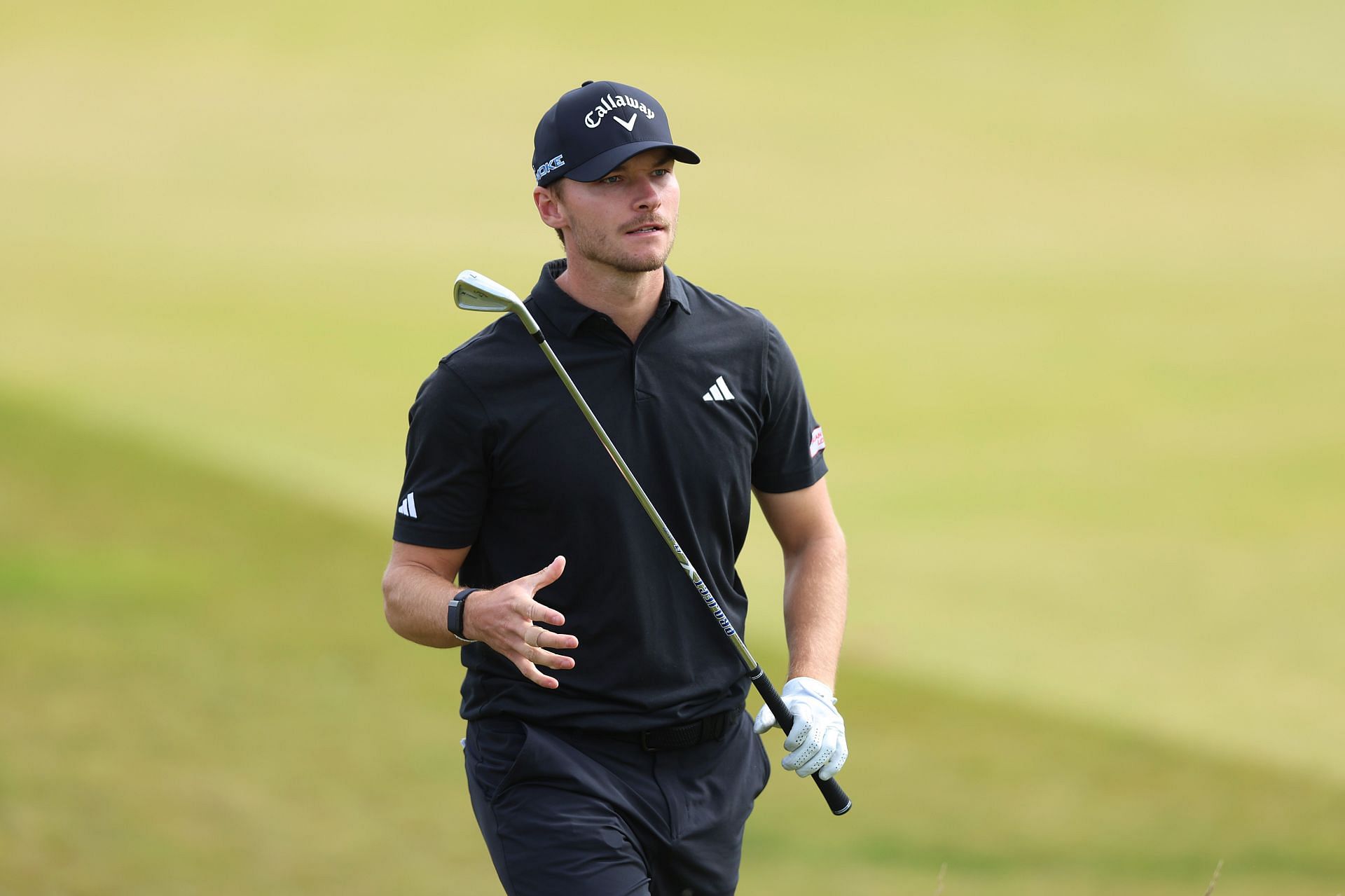 Nicolai H&oslash;jgaard at the 2024 Scottish Open - Getty Images