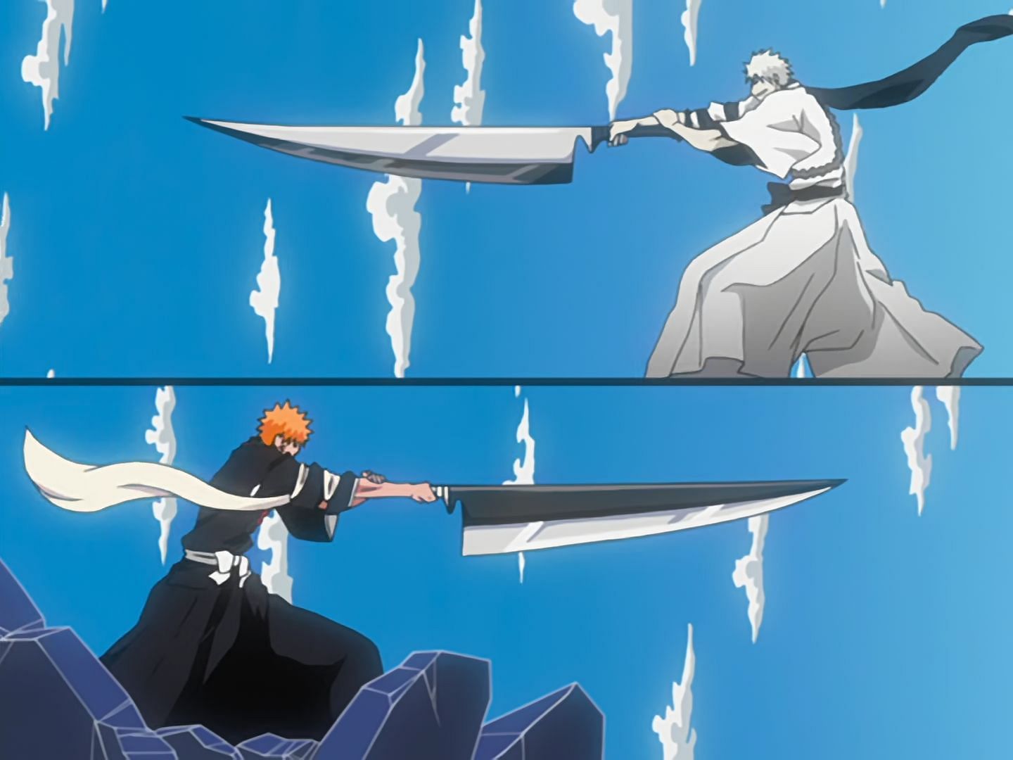 Ichigo&#039;s Zangetsu (Image via Pierrot)