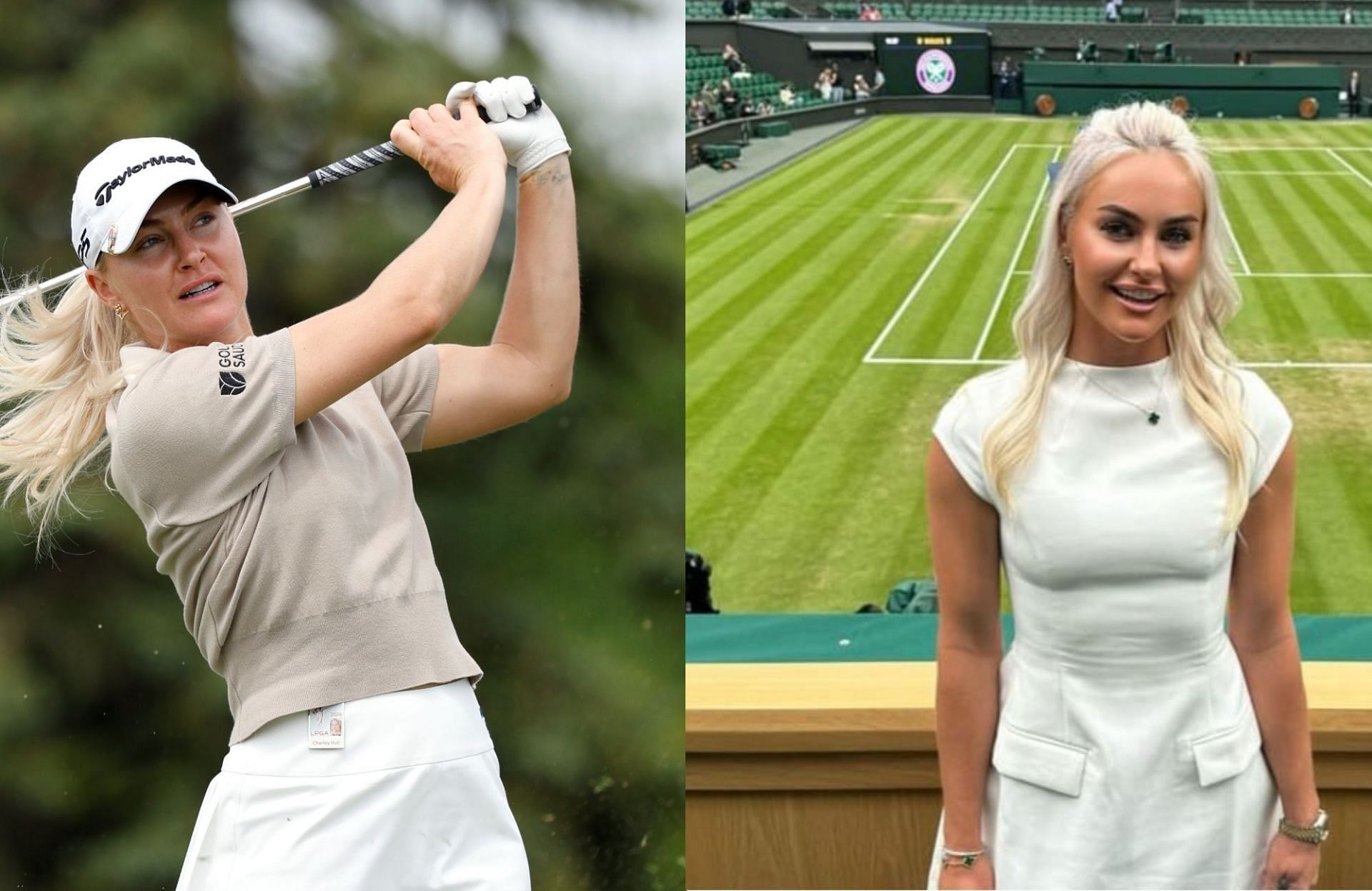 Charley Hull spotted at Wimbledon just days after withdrawing from the ...