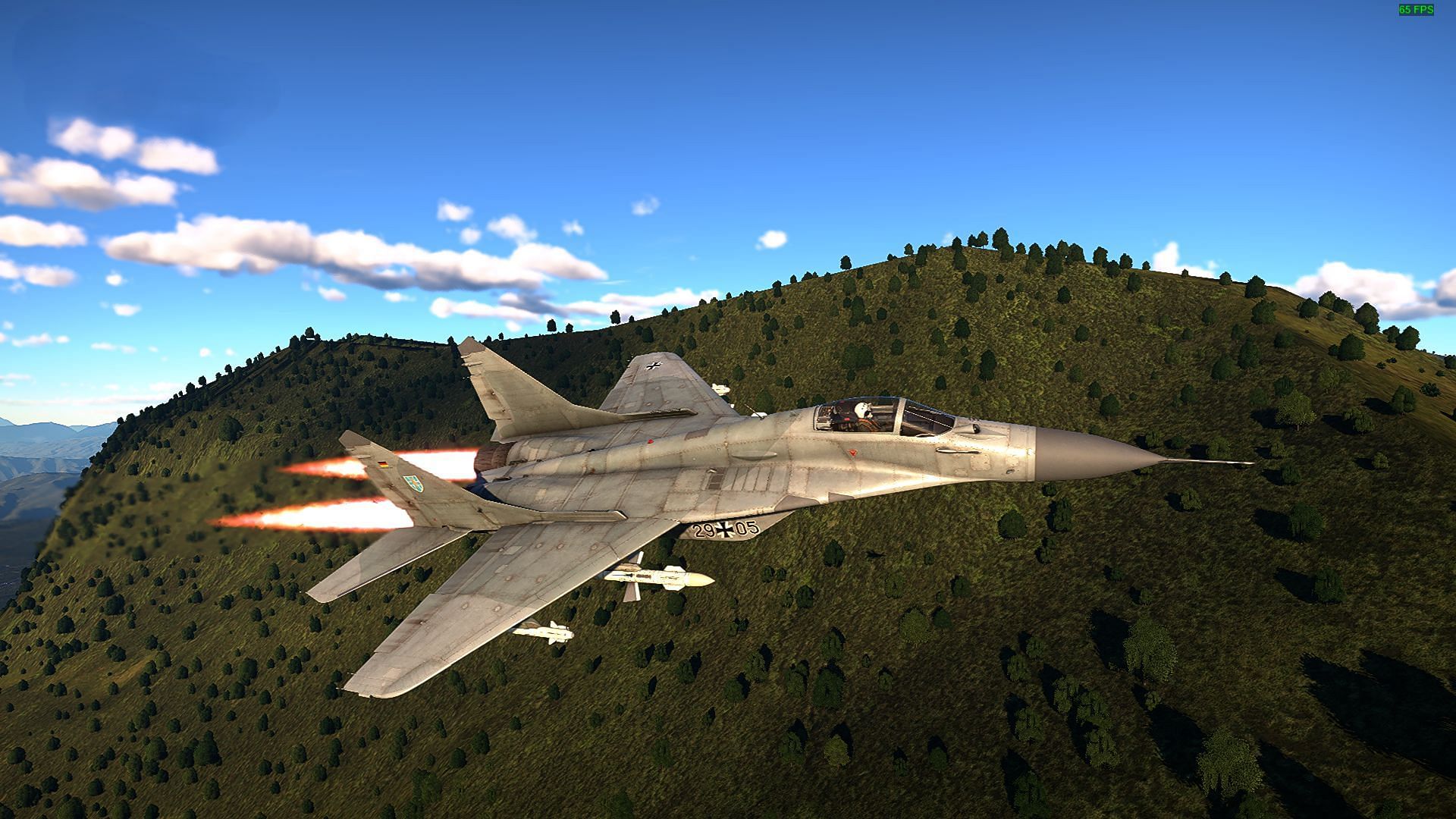 The MiG-29G in War Thunder (Image via Gaijin Entertainment)