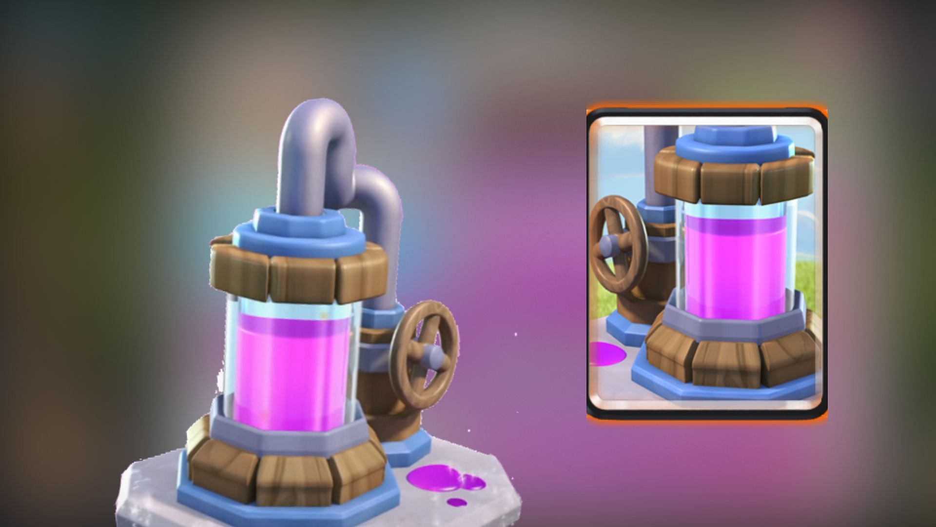 Elixir Collector in Clash Royale (Image via SuperCell)