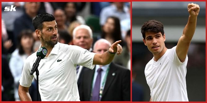 "Lot of similarities between Carlos Alcaraz & me" - Novak Djokovic compares his & Spaniard's surface versatility ahead of Wimbledon 2024 final clash