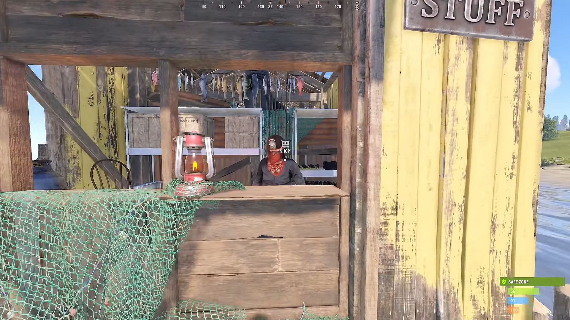 Fishing Village Vendor (Image via Facepunch Studios)