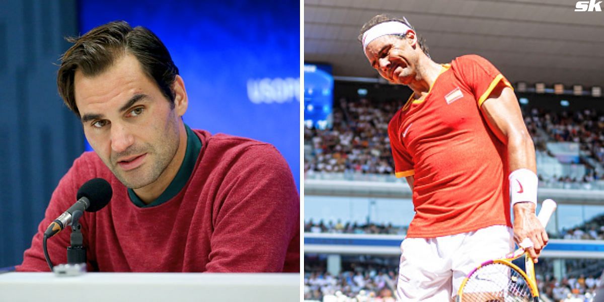 Roger Federer (L) and Rafael Nadal (R) [Image Source: Getty Images]