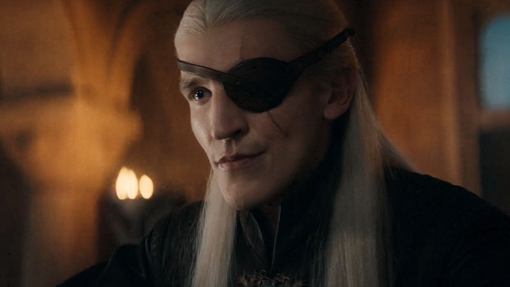 Aemond Targaryen in a still from House of the Dragon season 2 episode 4