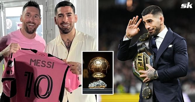 “He won everything” - UFC champion Ilia Topuria who picked Lionel Messi as GOAT chooses 2024 Ballon d’Or winner