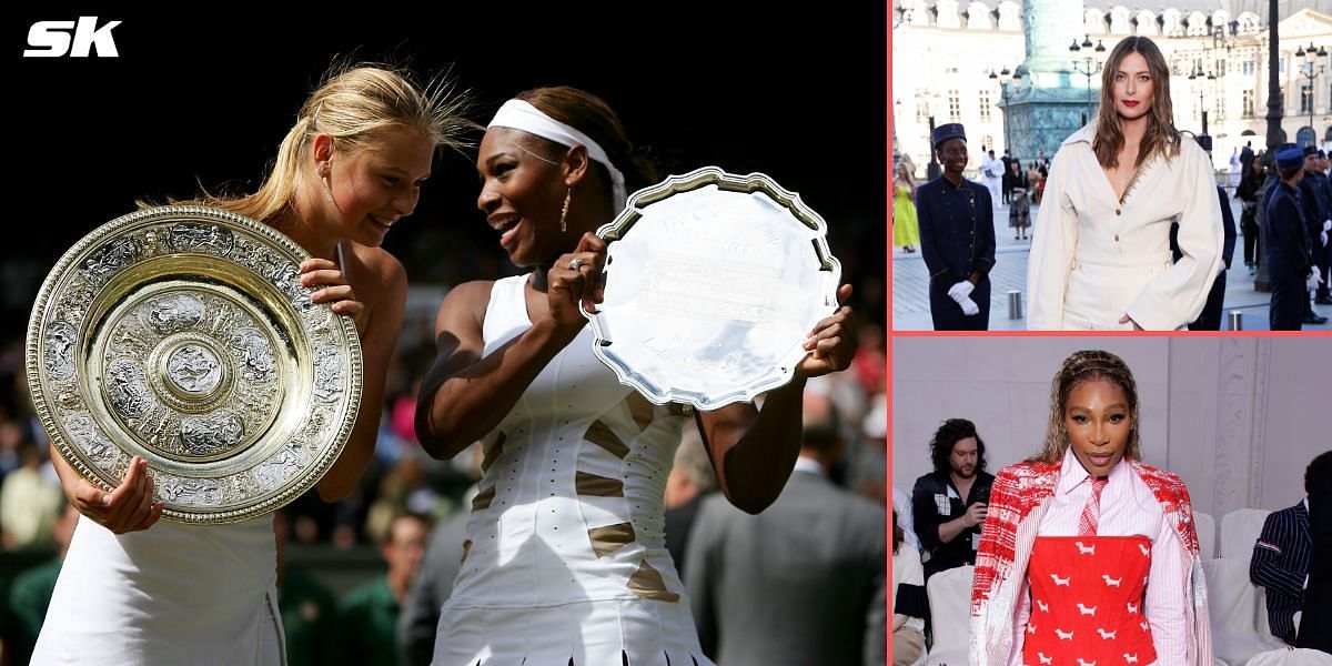 Maria Sharapova and Serena Williams (Source: GETTY)