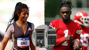 "We are homeowners"- 23-year-old Tia Jones puts behind Olympic Games setback to purchase house with 21-year-old boyfriend Xavier Worthy
