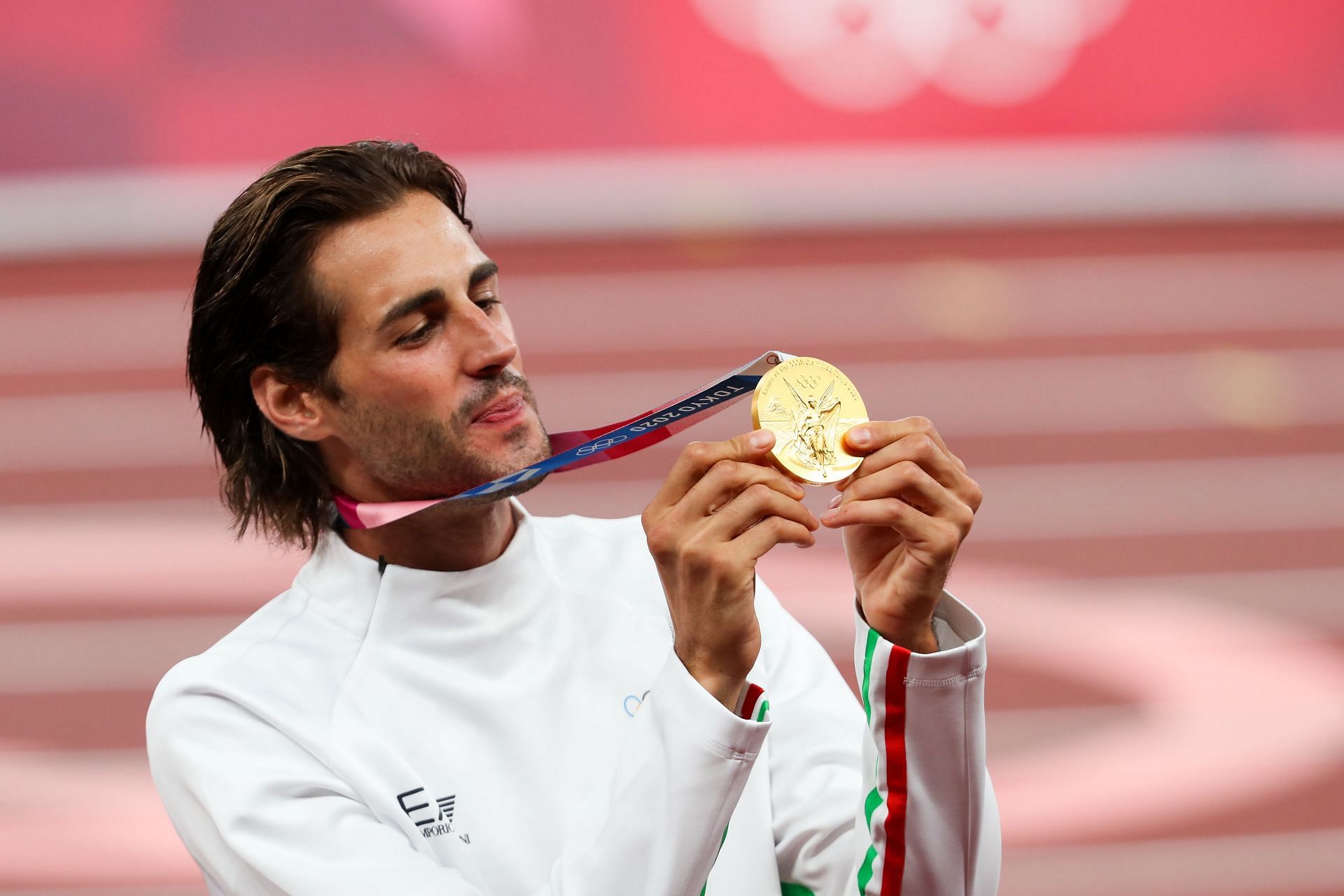 Can Gianmarco Tamberi end his career on a golden high? [Image Source:Getty]