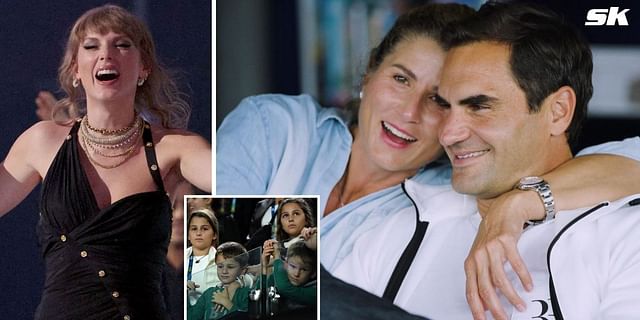 In Pictures: Roger Federer turns "Swiftie" with his wife Mirka and their  children as the family attends Taylor Swift's Eras Tour concert in Zurich