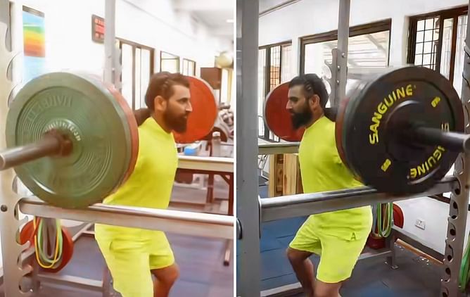 [Watch] "The desire to return fuels my strongest self-motivation" - Mohammed Shami sweats it out in the gym