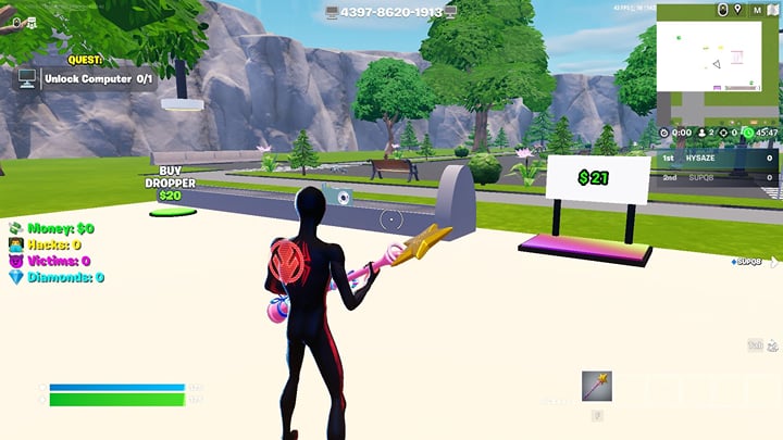 Fortnite Hacker Tycoon: UEFN map code, how to play, and more