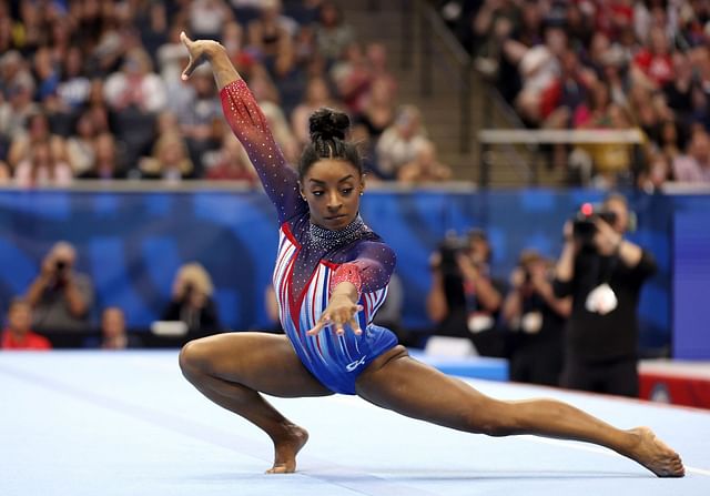 Why is Simone Biles' 12 ft jump at the U.S. Olympic Trials ...