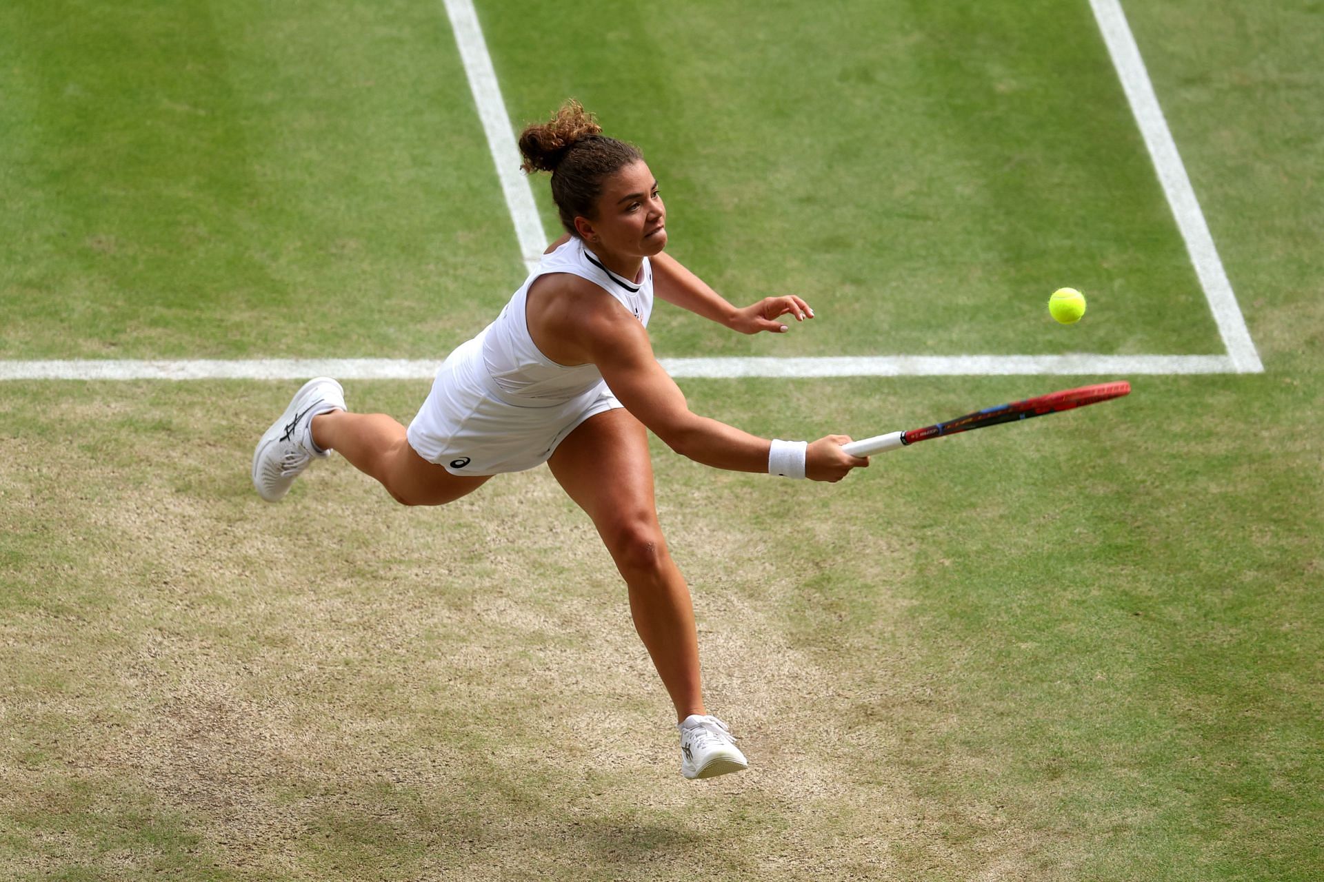 Jasmine Paolini is playing in her second consecutive Grand Slam final. (Source: GETTY)