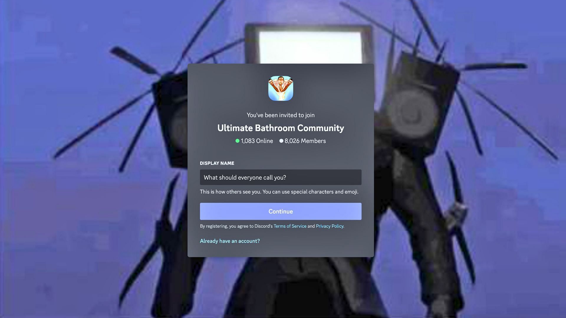 Discord link (Image via Discord.com)