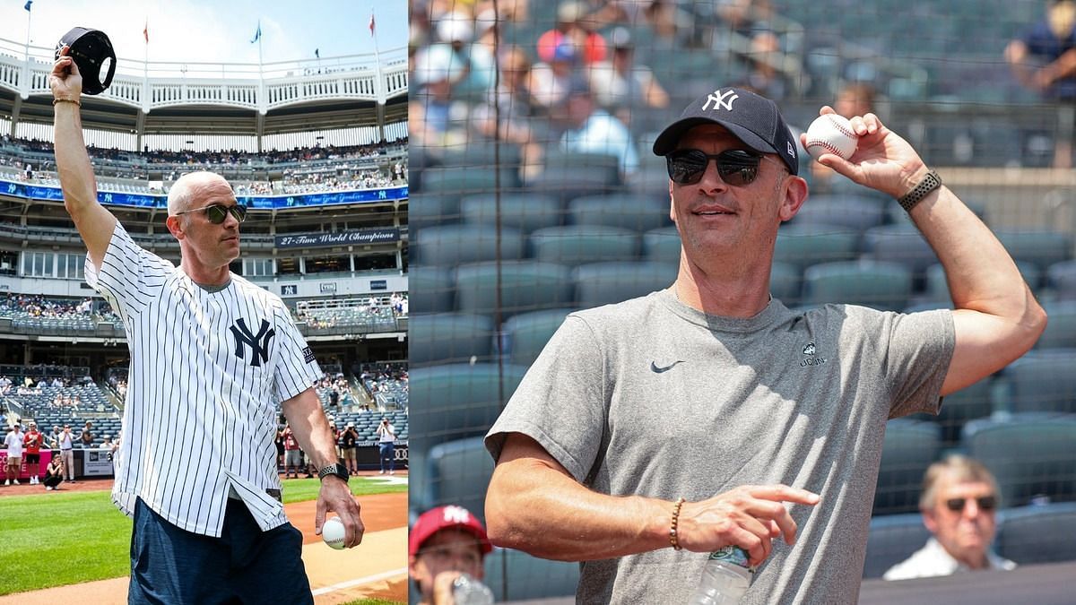 UConn HC Dan Hurley (Image Credit: IAMGN, X/@Yankees)