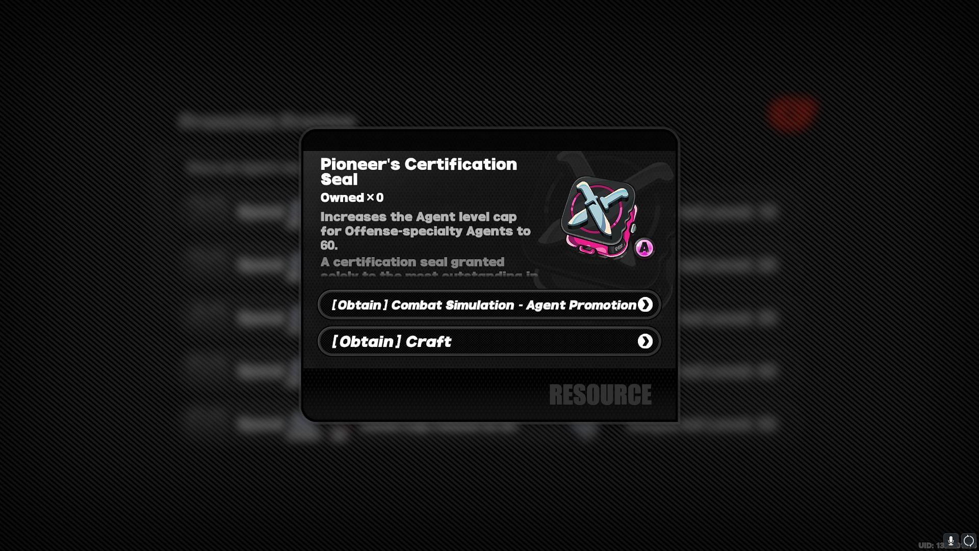 Pioneer&#039;s Certification Seal (Image via HoYoverse)