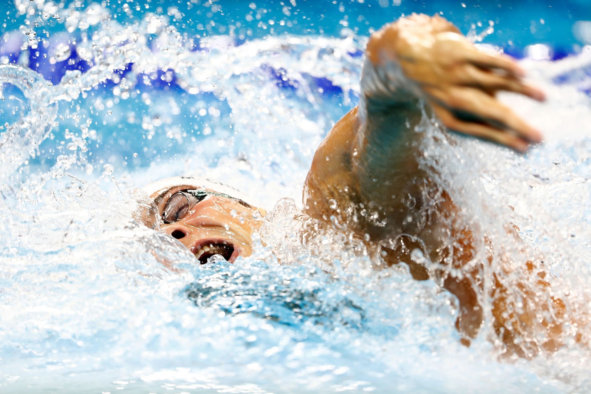 Santo Condorelli competing in Swimming at the Rio Olympics: Day 4 [Image Source: Getty]