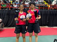 Watch: Sreeja Akula and Archana Kamath train for doubles under coach Massimo ahead of Paris Olympics