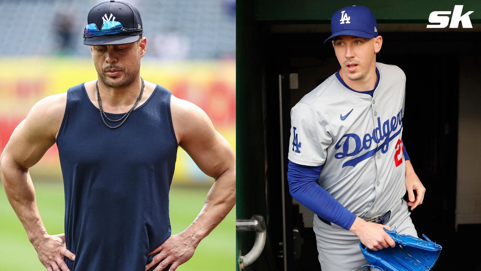 The Yankees and Dodgers have provided significant injury updates on stars Giancarlo Stanton and Walker Buehler (Photo Source IMAGN)