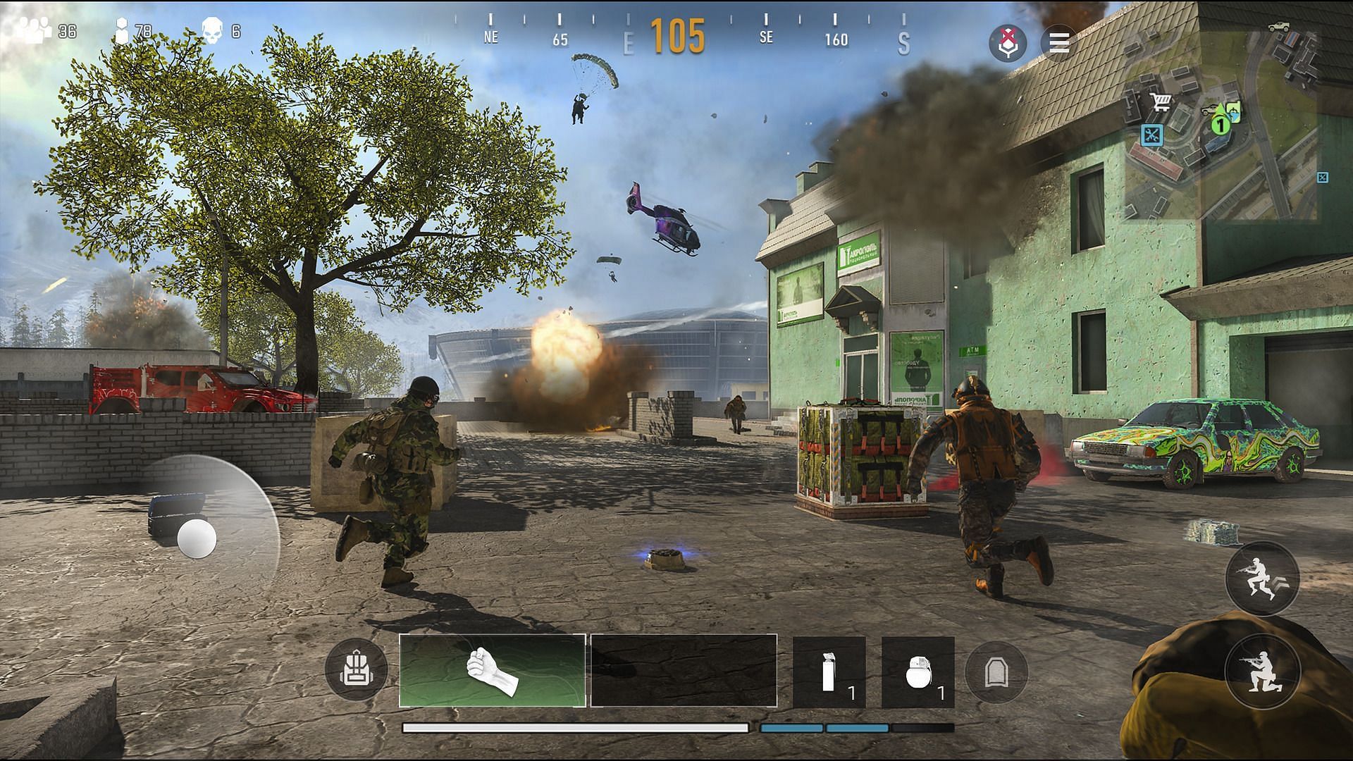 A look at Call of Duty Warzone: Mobile (Image via Activision)