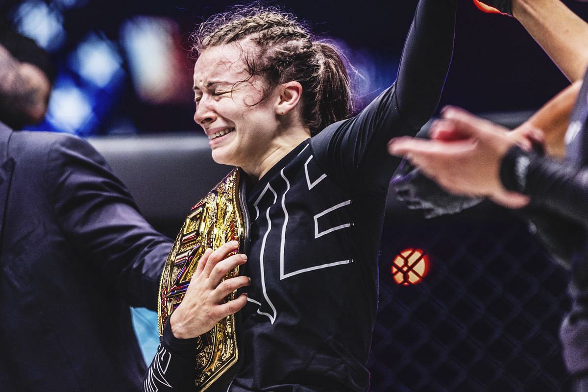 Inaugural ONE atomweight submission grappling world champion Danielle Kelly