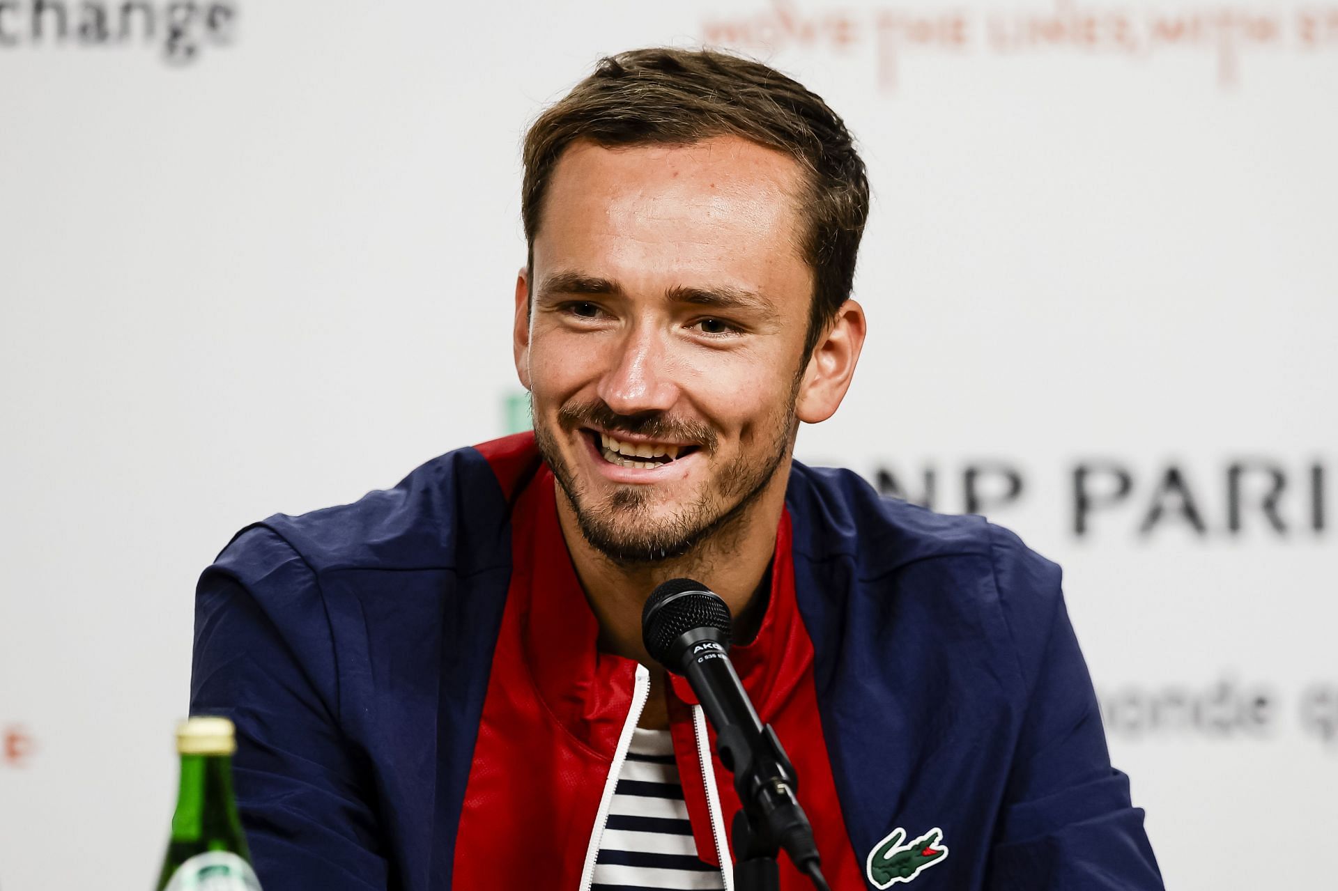 Daniil Medvedev at the 2024 French Open (Source: Getty)