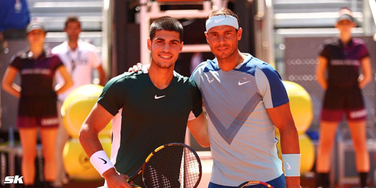 Carlos Alcaraz &amp; Rafael Nadal [Image Source: Getty Images]