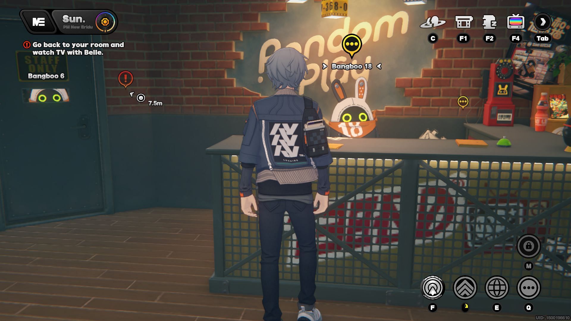 Random Play Video Store, as seen in-game (Image via HoYoverse)